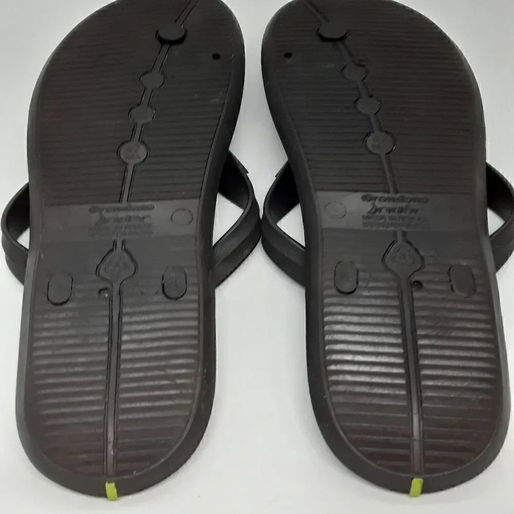 Rider Strike Graphic Men's Flip-Flops Made in Brazil Size 11